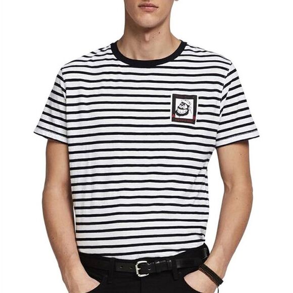 Scotch & Soda Amsterdam Brutus X AB Collab T Shirt - Picture 2 of 11